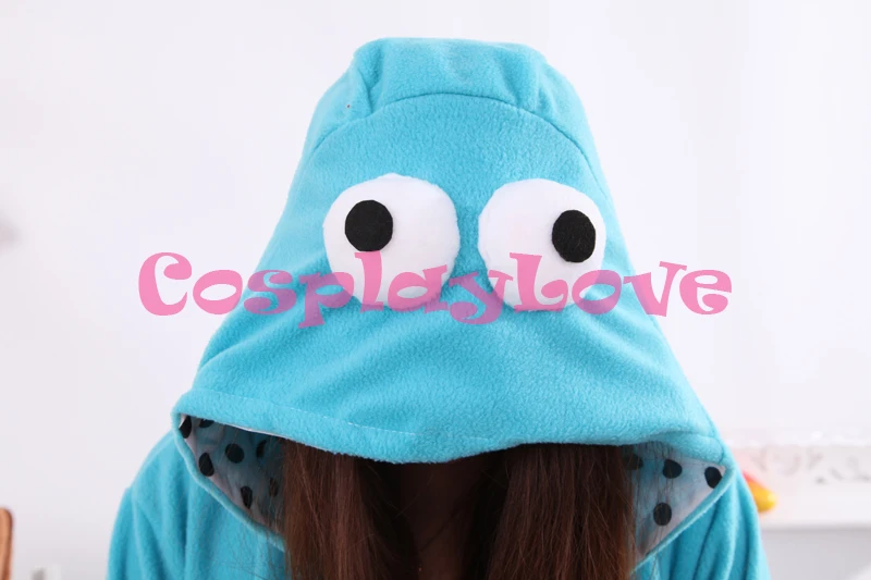 

Blue Fairy Pajamas Animal Cosplay Costume Coral Women Men Kid Adult Pajamas Onesies Cartoon Halloween Sleepwear Sleepsuit