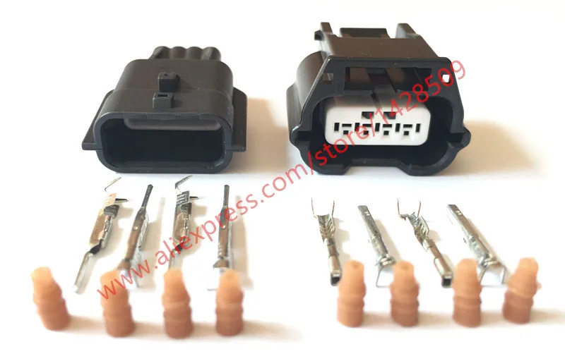 5 Sets 4 Pin Female Male Waterproof Auto Plug 7282-8853-30 7283-8853-30 MAP Sensor Mass Air Flow Socket For Nissan | Обустройство