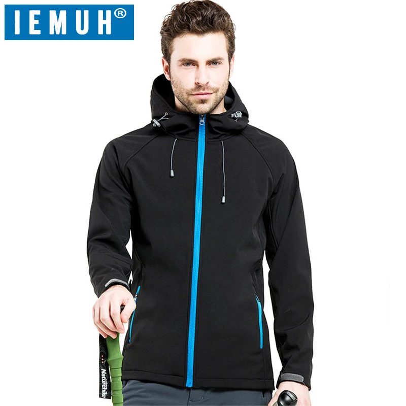 Уличные Мягкие флисовые походные куртки IEMUH мужская спортивная одежда