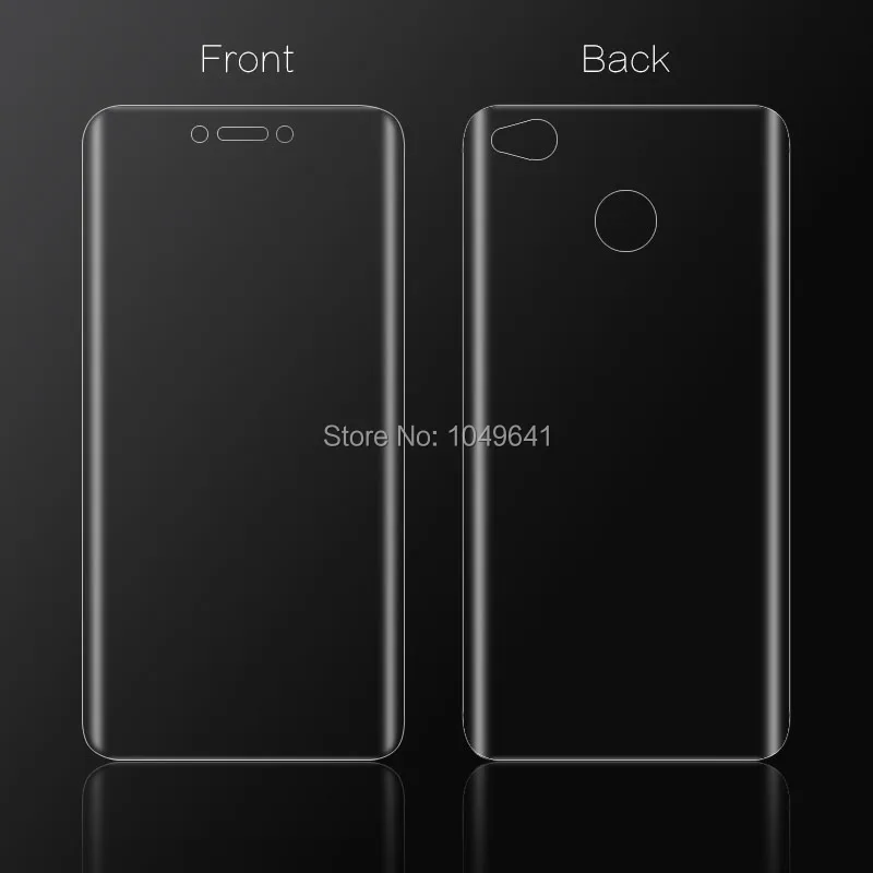 Полное покрытие Экран протектор для Xiaomi Redmi 4X Мягкие TPU Плёнки 5 дюймов