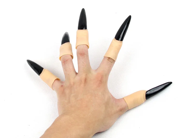 Праздничные принадлежности Забавный Искусственный палец гвоздь длинный трюк