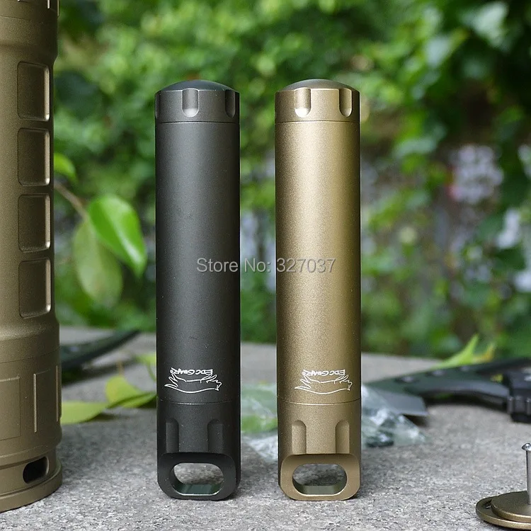 Edc Waterproof Case Container Capsule Seal Bottle Holder Survival EDC Emergency Tool tube | Спорт и развлечения