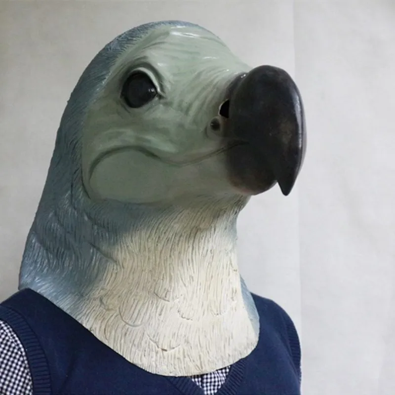 

Realistic Party celebration Fancy Dress Cosplay Costume Animal Latex Dodo Bird mask for Carnival