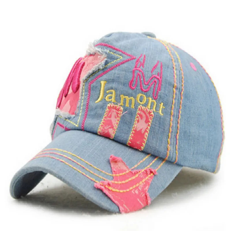 JAMONT/детская бейсбольная джинсовая кепка Детская в стиле хип-хоп для мальчиков и