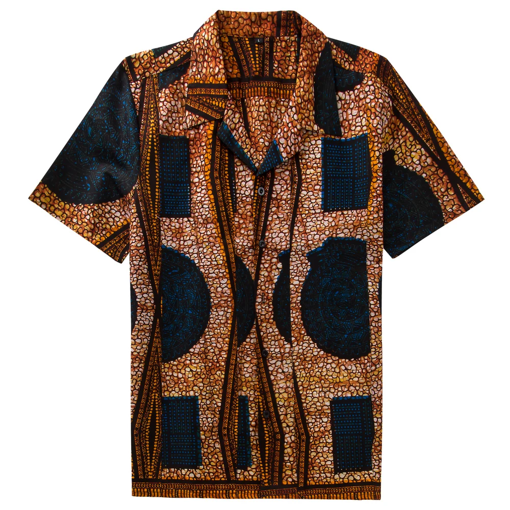 

Summer New Style Shirt Short Sleeve Camiseta Masculina Wax Printed Graphic Tops Punk Rock Short Sleeve Couple Shirt