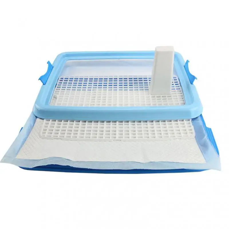 Пластиковый комнатный туалет для собак поднос домашних питомцев щенков кошек