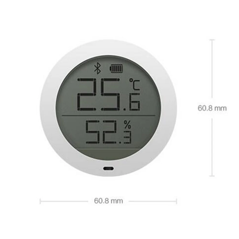 Youpin Mi jia Bluetooth температурный Смарт Hu mi датчик дности ЖК-экран цифровой термометр