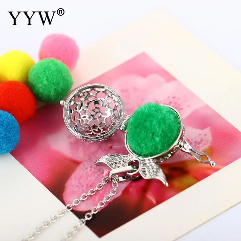 Ангел крылья духи медальон ожерелье кулон медальоны для ароматерапии эфирное