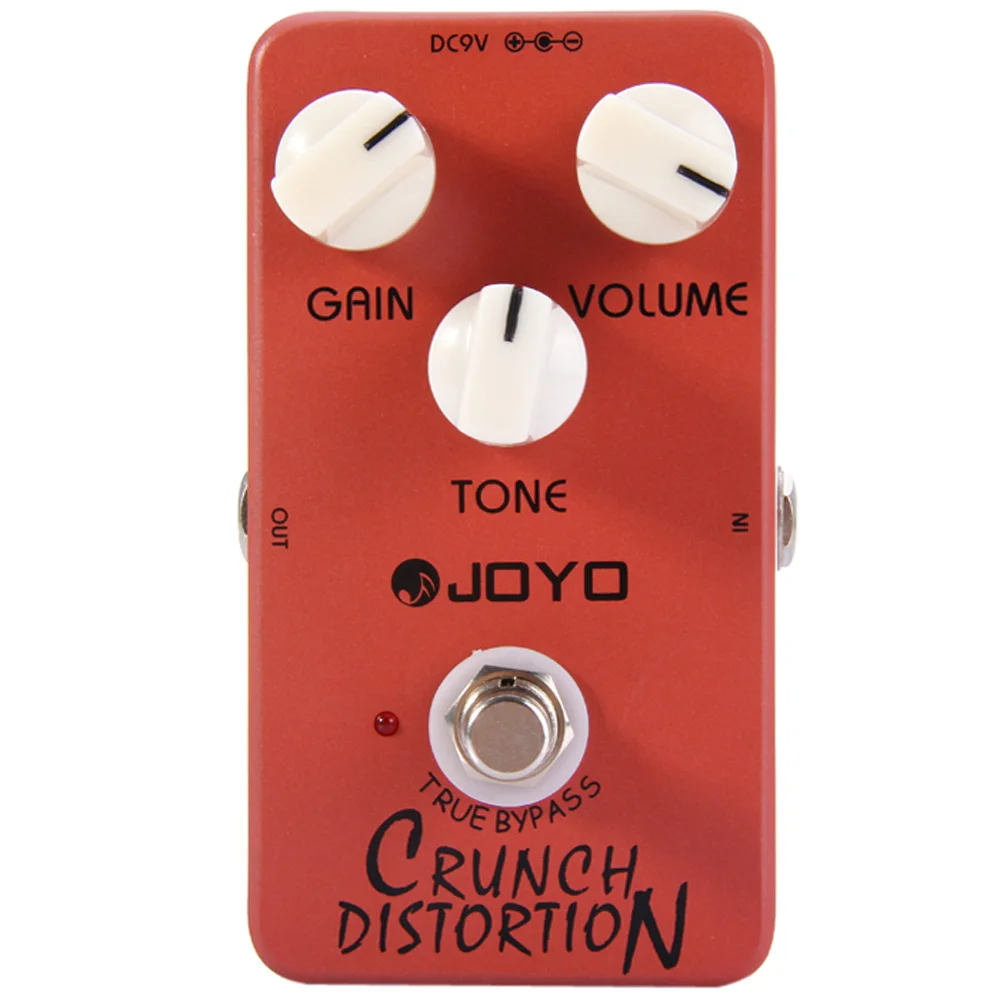 JOYO JF 03 педаль электрогитарного эффекта True Bypass дизайн искажение звука гитарная