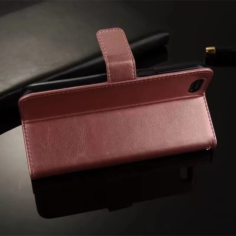 Чехол подставка из искусственной кожи в стиле ретро для iPhone XS MAX XR 7 Plus 8