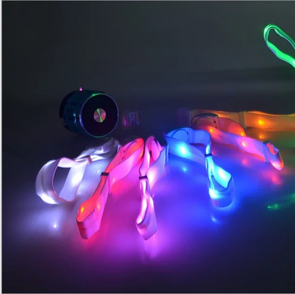 

500PCS Sound Activated LED Glow Bracelet Light Up Glowing Wristband for Concerts Party Bars Culb Night Event Decoration lin4583