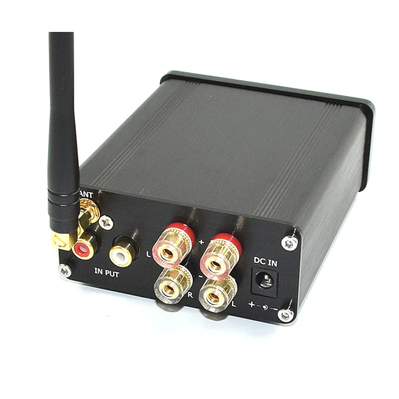 Цифровой Hi Fi стерео аудио усилитель 100 Вт + ISSC 2 0 Bluetooth Класс D TDA7498 чехол|Усилители