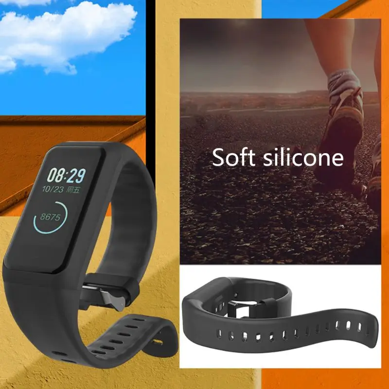 Sillicone ремешок для часов для Huami Amazfit Cor 2 сменный удобный цветной браслет ремешок для часов для Huami Amazfit