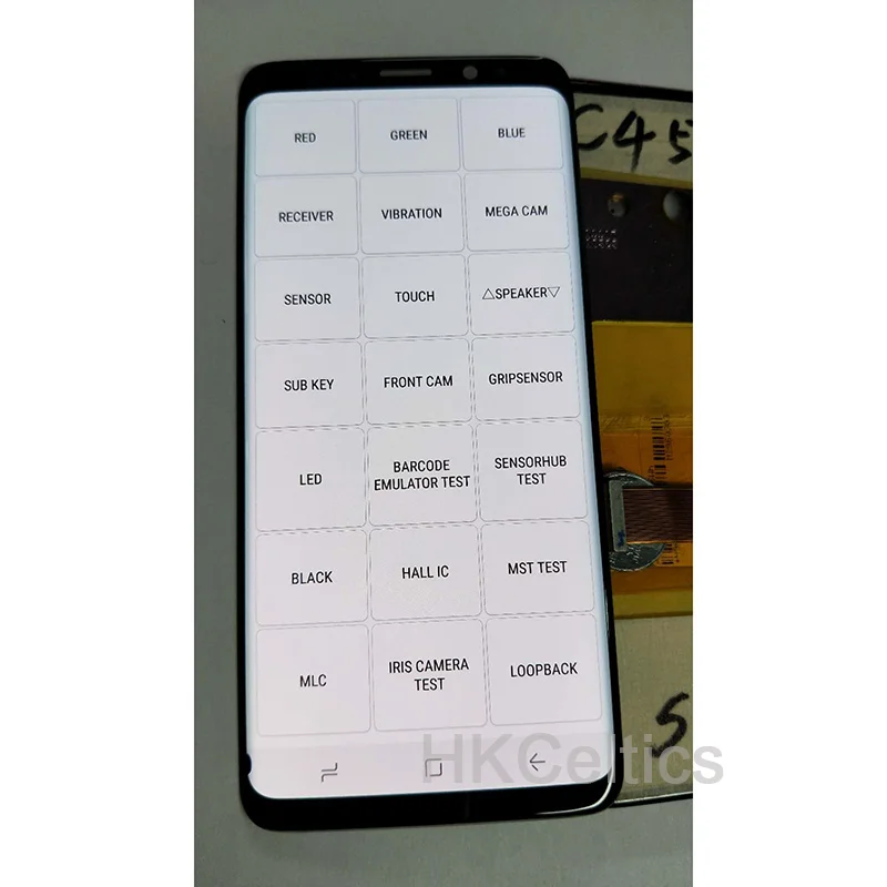 Super AMOLED для samsung Galaxy S9 G960 G960F S9 Plus G965 G965F ЖК-дисплей+ сенсорный экран дигитайзер с небольшим пятном на краю