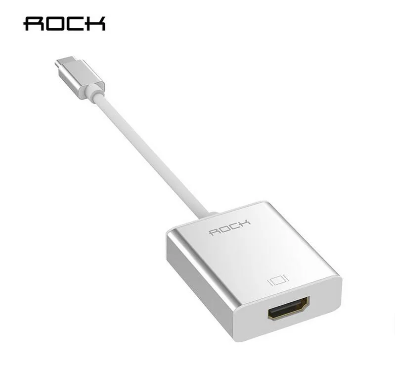 Original ROCK USB3.0 Type C to HDMI converter Conversion line HD Line Date Cable | Мобильные телефоны и аксессуары