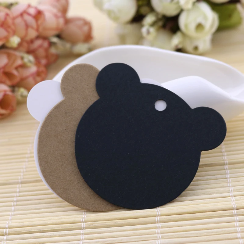 Оптовая продажа 500 шт. толстые дизайнерские ювелирные украшения с милым медведем