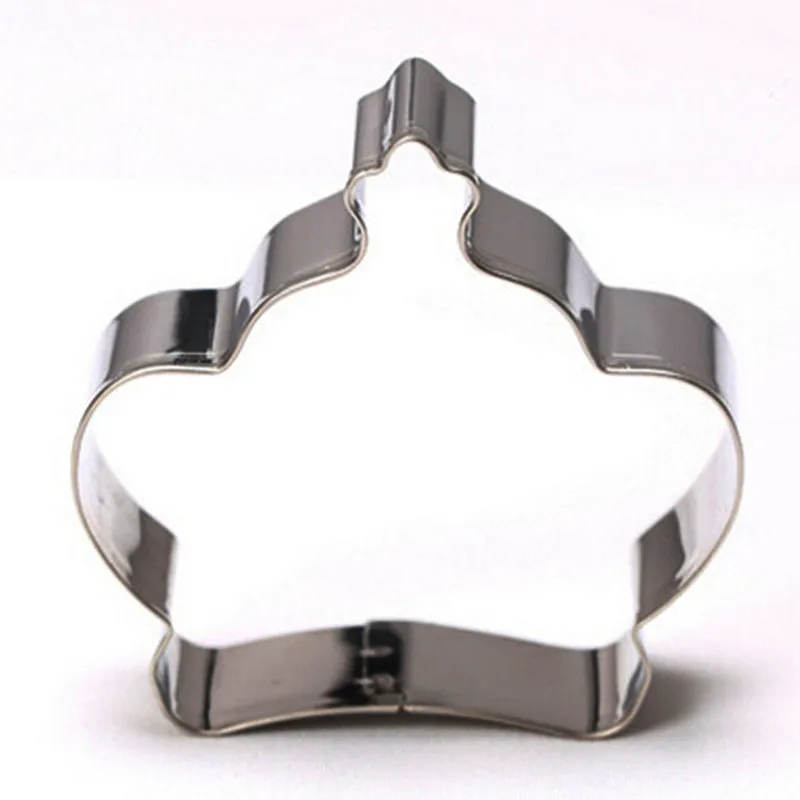 

Crown Diamond Cookie Cutter Biscuit Press Stamp Cake Molds Cake Decorating Tools Chocolate Baking Pastry Tools