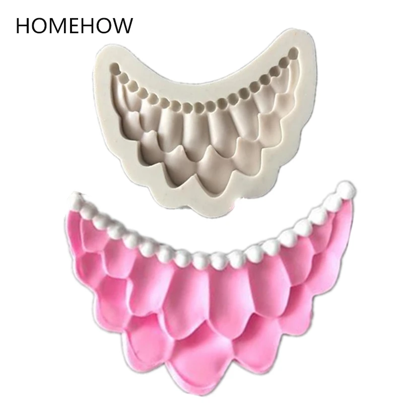 Homehow 1 шт./лот 3D занавеска в форме сделай сам силиконовая форма для торта 7 5*6 5*0 6 см