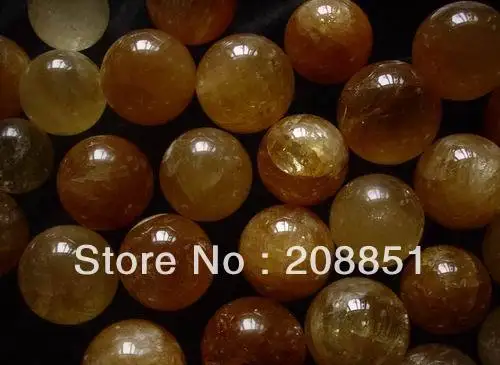 Natural Golden Yellow Calcite Spheres Crystal Balls Healing China Wholesales Price Free Shipping | Дом и сад