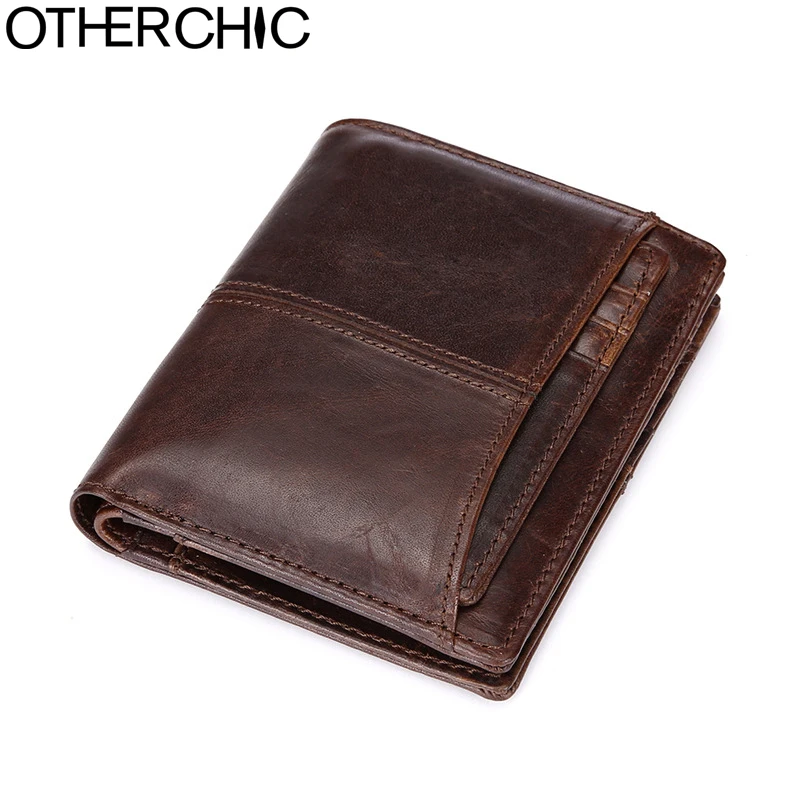 OTHERCHIC маленький винтажный кошелек мужские кошельки дизайнерские из натуральной