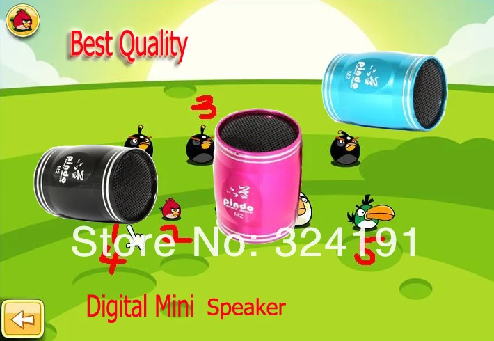

Aluminium shell Mini speaker , stereo mini Speakers SD TF card with FM Radio Old Man Music Sports Bike Bicycles