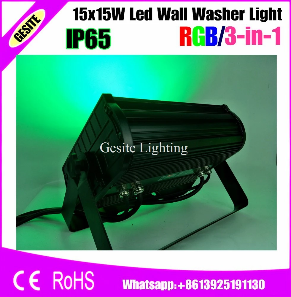 Сцсветильник 15x15 Вт rgb светодиодсветодиодный городское освещение DMX