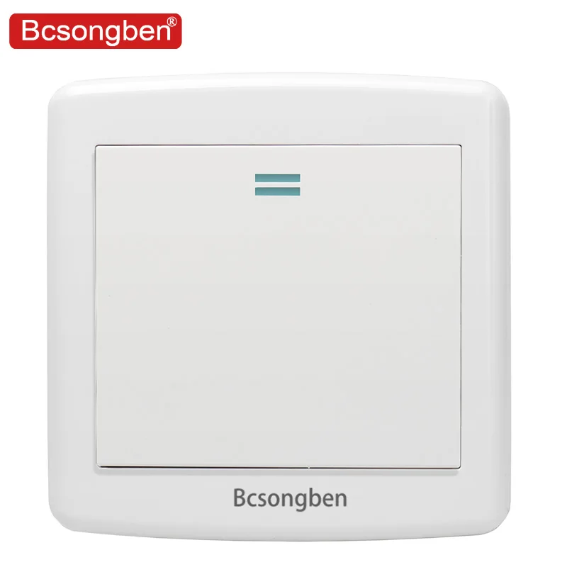 Настенный светильник Bcsongben Белый настенный 1 банда|Выключатели| |