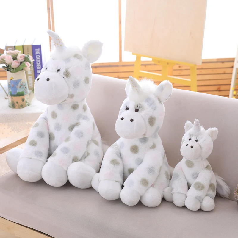 

New 30/40/60cm Cute Rainbow Unicorn Plush Toys Unicorn Stuffed Animal Appease Doll Children Toys Baby Cuddle Toys Birthday Gifts