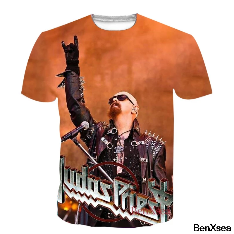 Новинка 2019 крутая модная футболка с 3D принтом Judas священника топы в стиле хип хоп