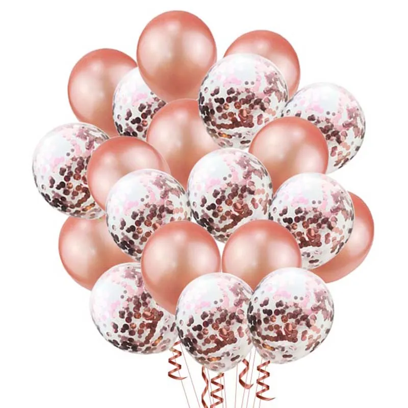 20 штук Толстый синий металлические шары глянцевый хром Balonnen Надувной Воздушный