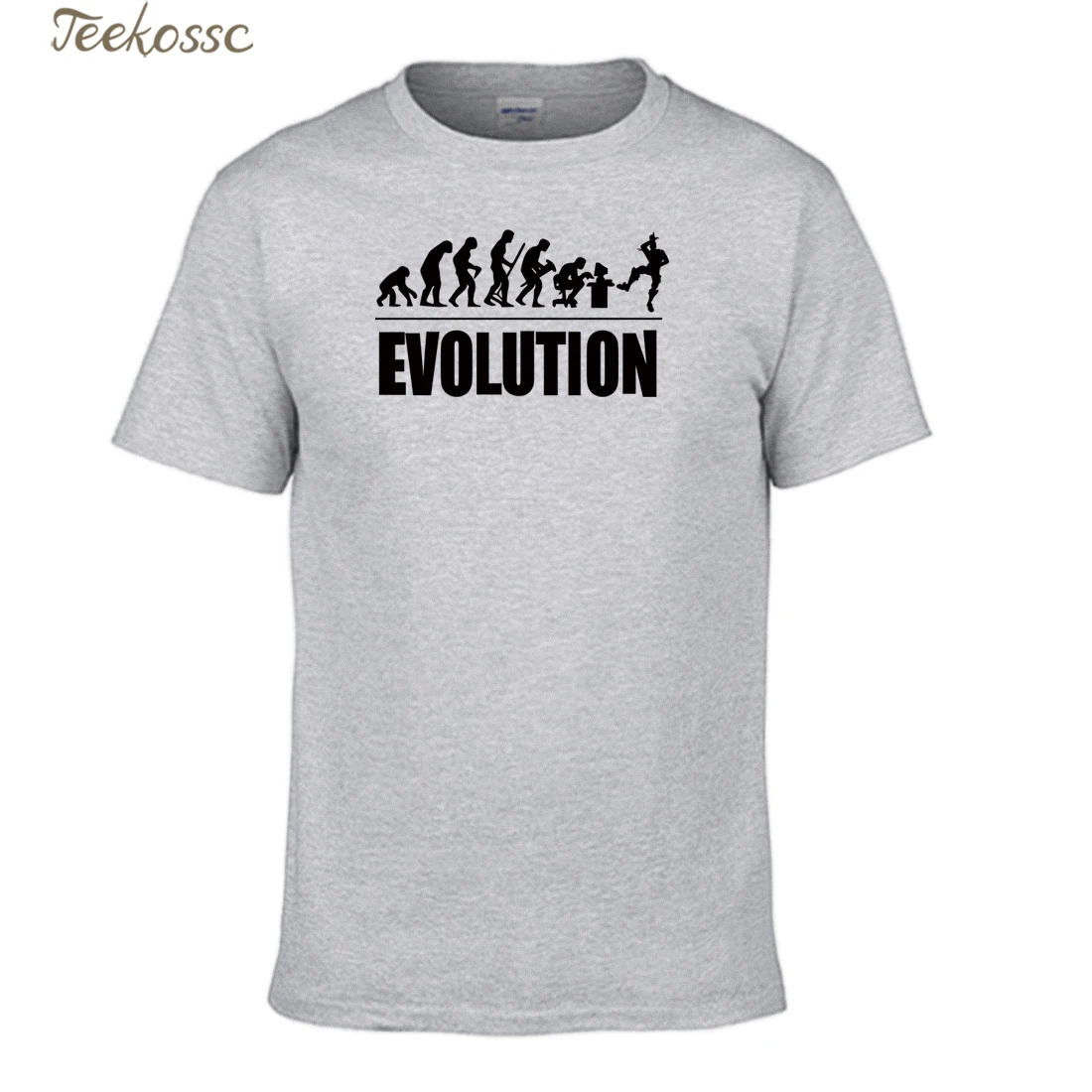 Мужская футболка с надписью Evolution Виктории рояль Новинка лета 2018 | одежда