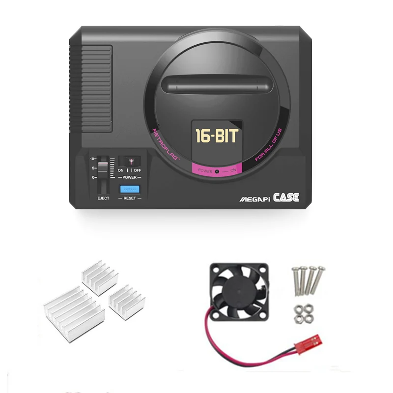 Чехол Retroflag MEGAPi/Функциональная кнопка игрового контроллера для Raspberry Pi 3 B Plus (3B