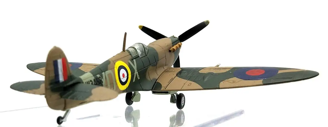 WWII UK 1941 Supermarine Spitfire Mk Vb 1/72 модель самолета для литья под давлением |
