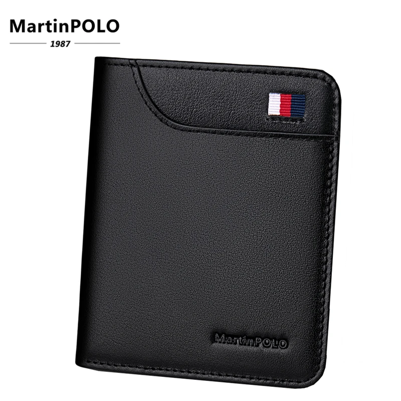 MartinPOLO, мужской деловой клатч, Длинный кошелек, карман для телефона, кожаный кошелек, роскошный бренд, модная кожаная сумка, держатель для фото, MP2001