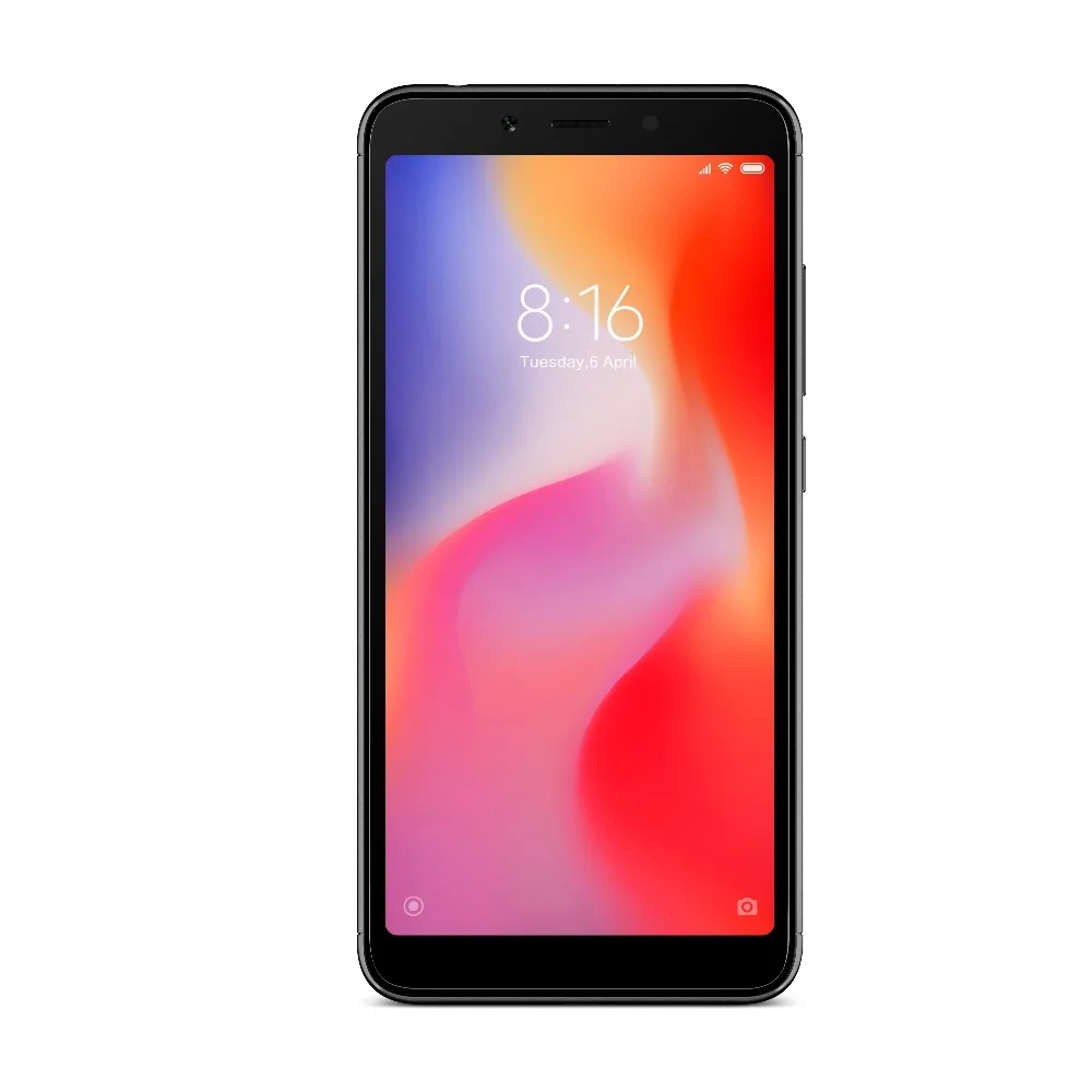 Испанская местная доставка глобальная версия Xiaomi Redmi 6A 2GB 16GB мобильный телефон Helio