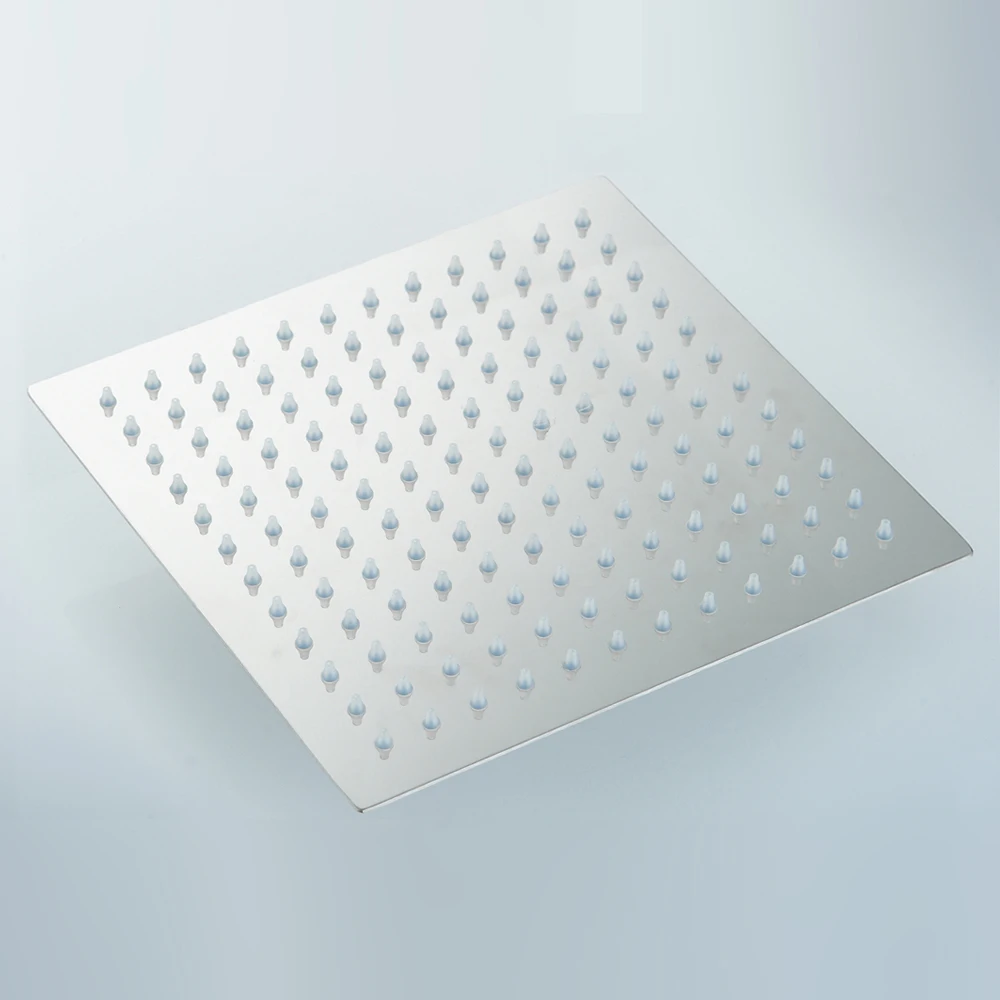 Душевая лейка BAKALA ультратонкая насадка из нержавеющей стали 12 дюймов с ручкой