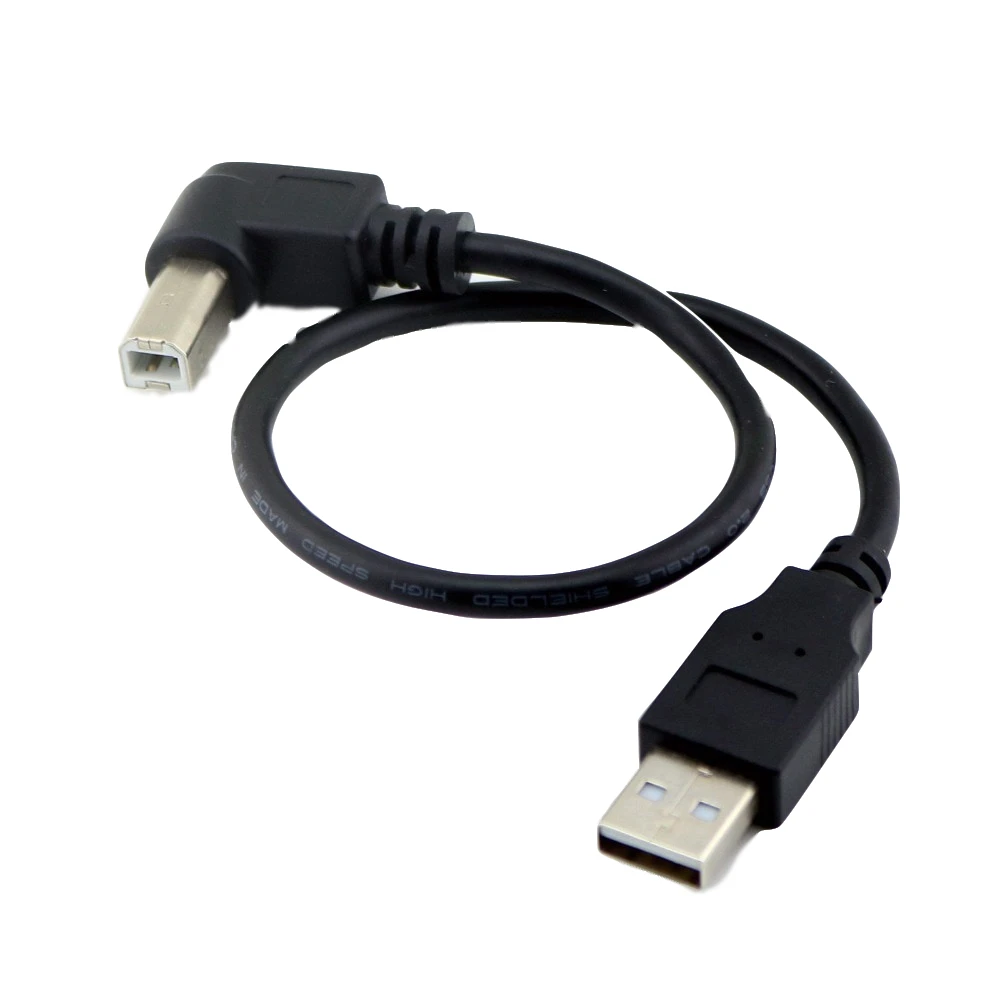 1x USB 2 0 Тип A штекер B сканера принтер Соединительный кабель Шнур 30 см/1 фута 90