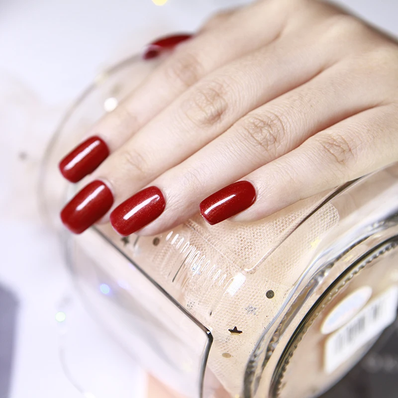 Belle Fille 8 мл красного цвета УФ гель лак для ногтей био Гели Soak Off Гель Vernis нейл арта