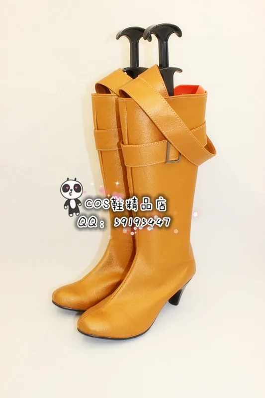 Длинные сапоги для косплея девочек X002 с изображением тигра и кролика Карины |