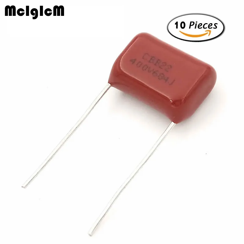 MCIGICM 684 680nF 400V 450V 630V CBB Polypropylene film capacitor pitch 15mm 20mm 22mm | Электронные компоненты и