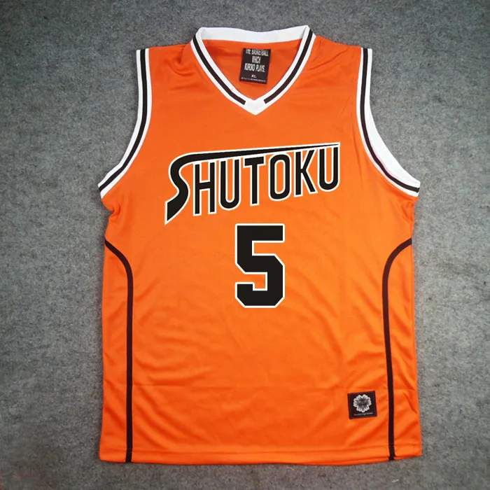 Аниме KUROKO'S BASKETBALL Kuroko No Basuke Косплей Shutoku School #10 Takao Kazunari гость баскетбольная форма