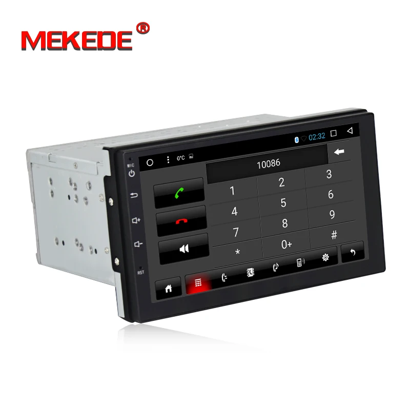 2 din android 7 1 дюймов Автомобильный мультимедийный плеер для Volkswagen/Passat b5/Toyota corolla/Nissan