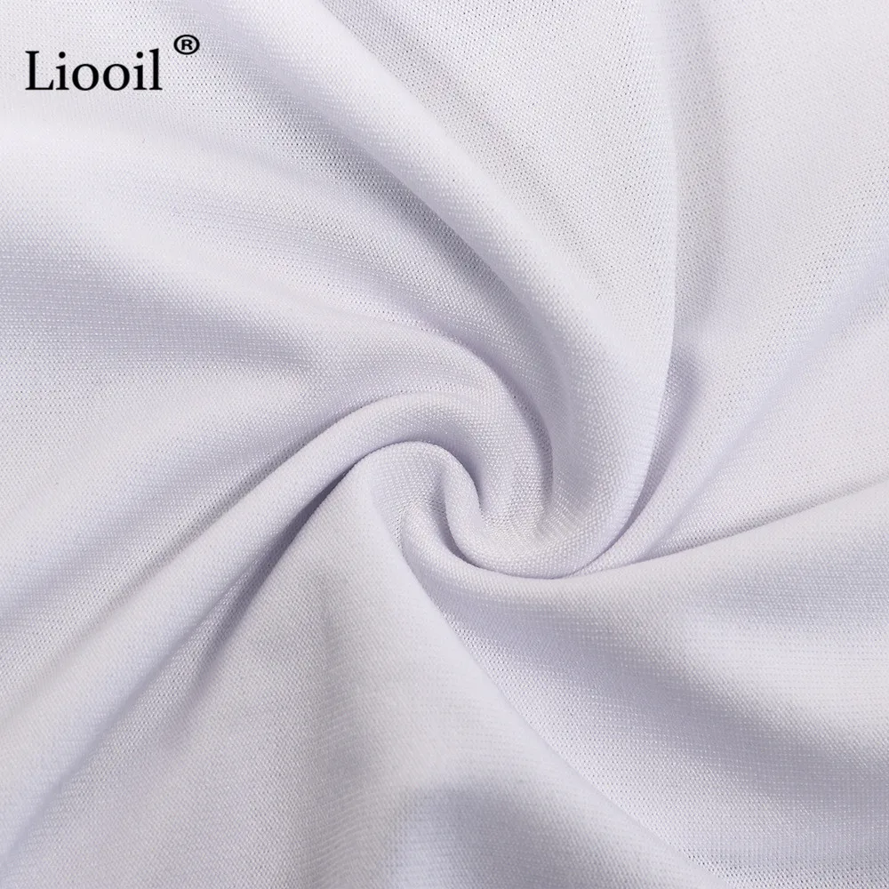 Liooil прозрачный сетчатый Женский комплект 2 шт., сексуальный топ и штаны, байкерские шорты, комплект из двух предметов на шнуровке, спортивный костюм, подходящие комплекты