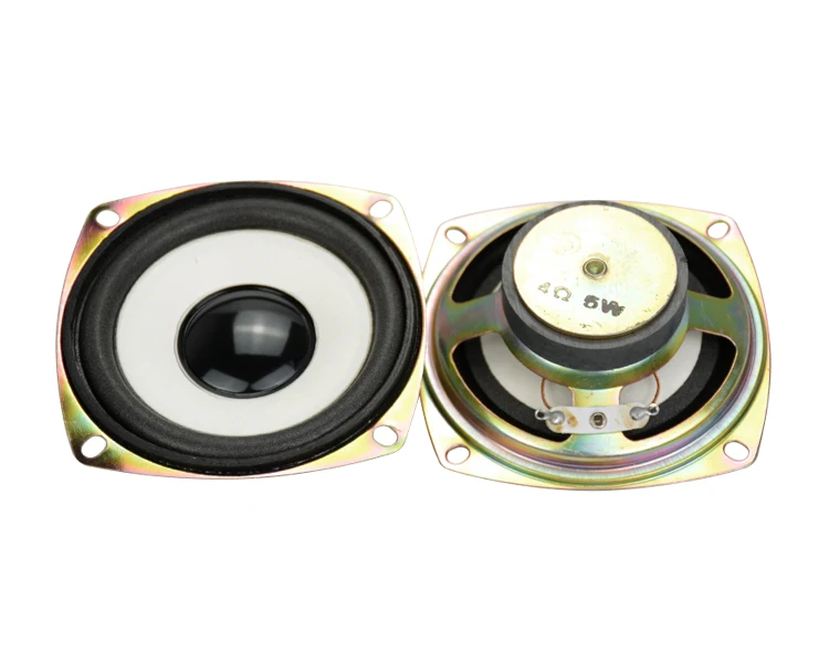AIYIMA 2 шт. 3 дюйма аудио Porble динамик 4 Ом 5 Вт DIY внешний Магнитный HiFi полный спектр динамик Рог стерео нч динамик громкий динамик