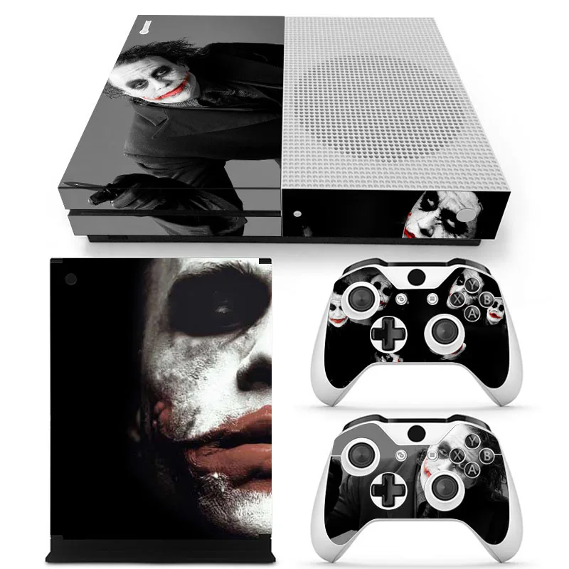 Виниловая наклейка Joker Защитная пленка для Microsoft Xbox One SLIM и 2 контроллера s XBOX ONE