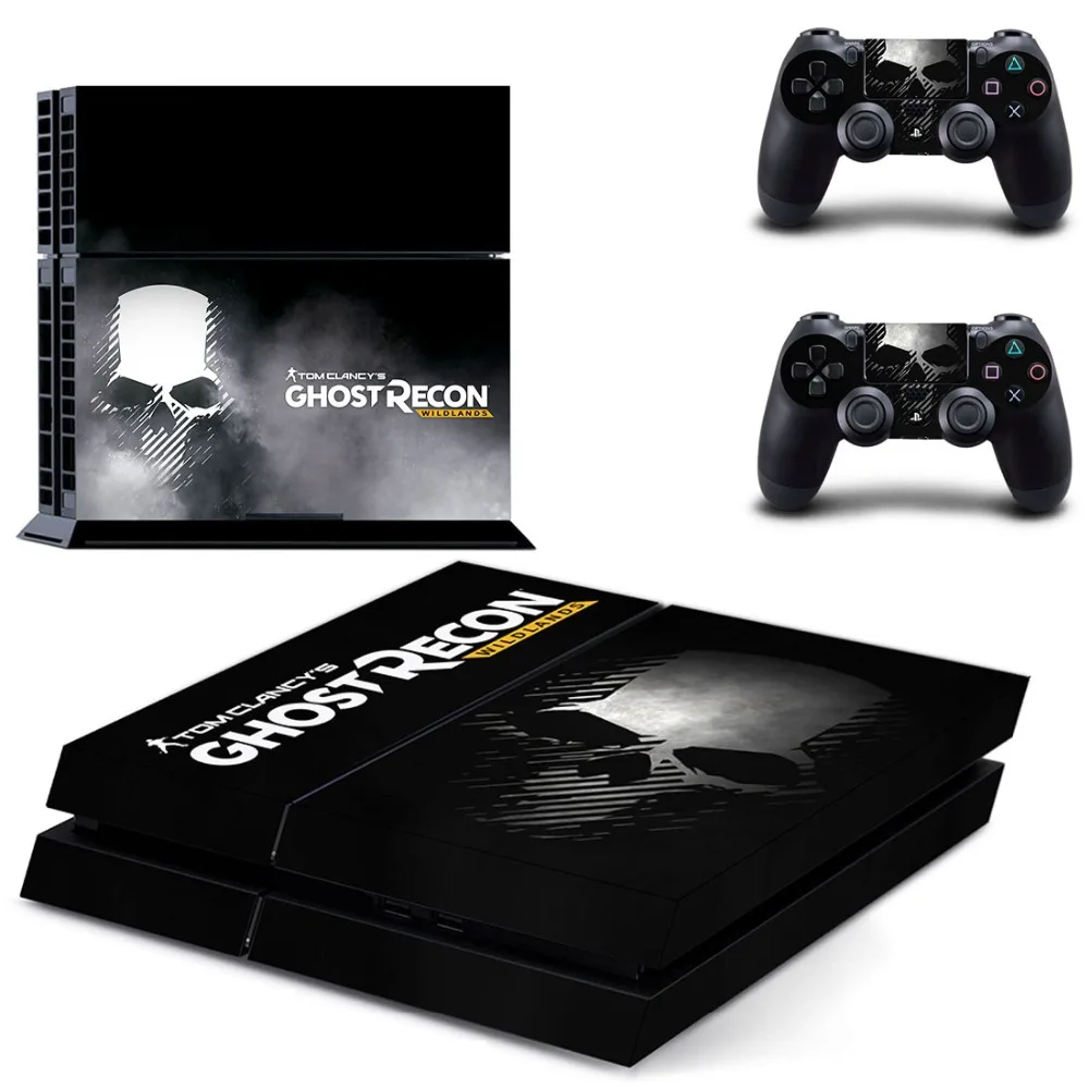 Наклейка на кожу Tom Clancy's Ghost Recon Wildland PS4 Виниловая наклейка для консоли Sony Playstation 4