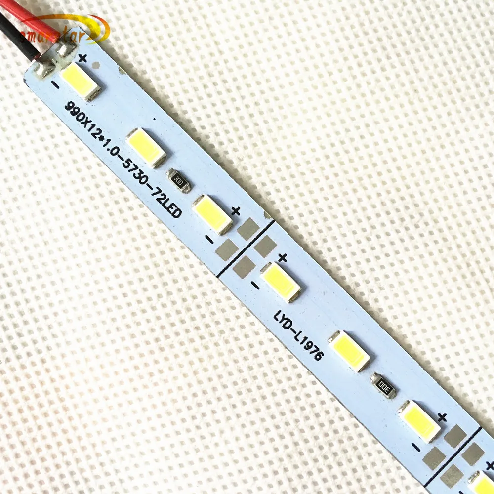 Smarstar Высокая яркость DC 12 V 0 5 m 5630 Led бар свет Жесткая светодиодная лента освещение