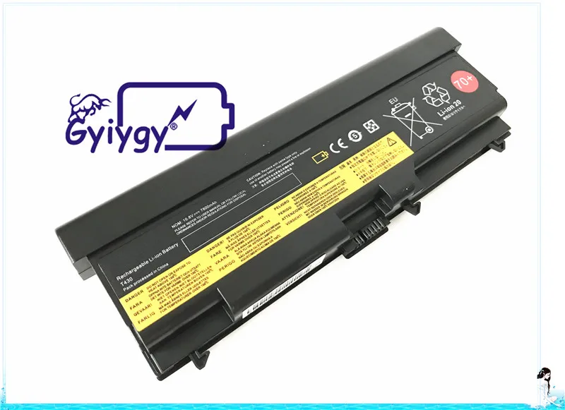 Аккумулятор для ноутбука Lenovo ThinkPad W530 L430 T430 T530 W530I L530 T430I T530I Series 70 ++ 42T4757 42T4737 42T4753