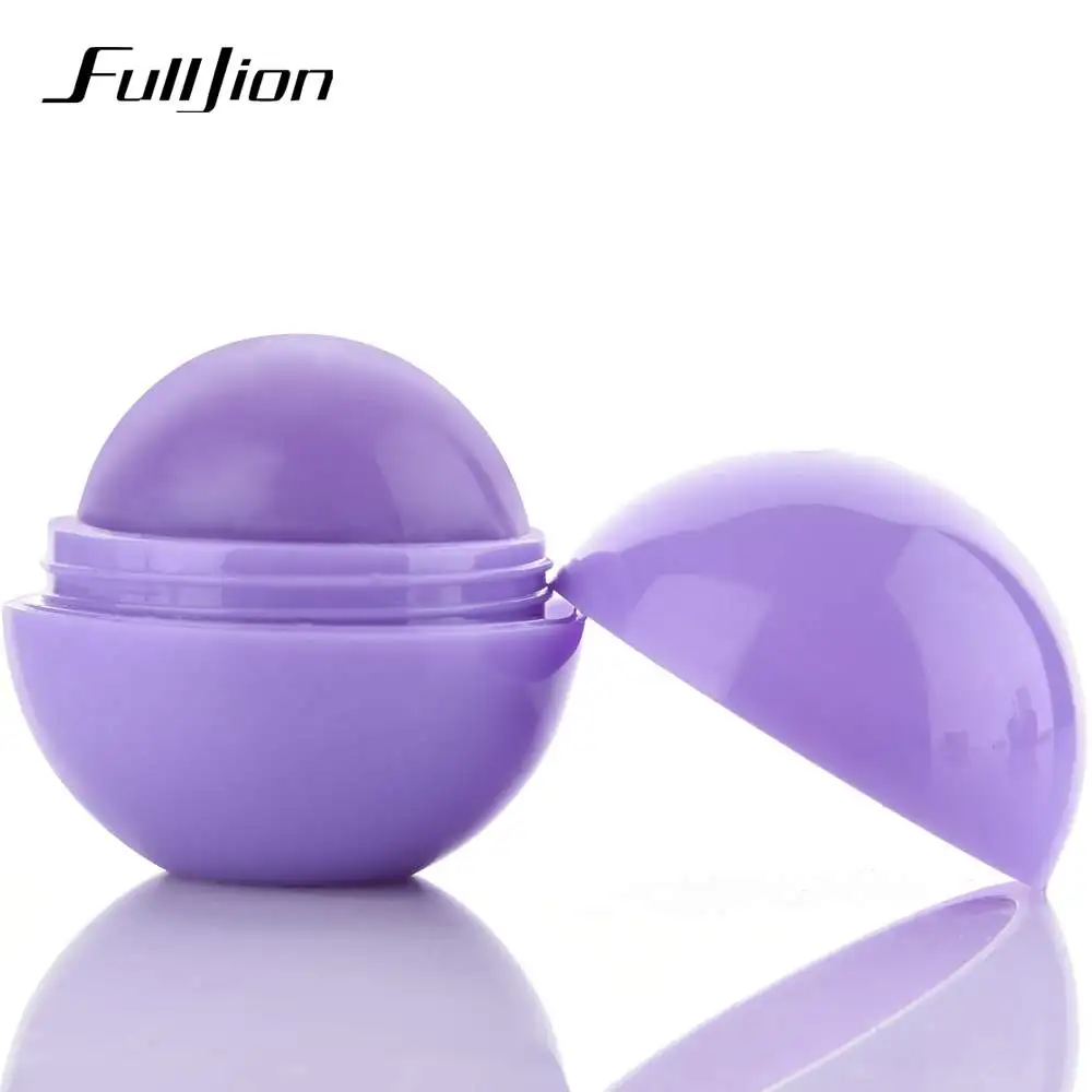 purple Fulljion макияж круглая цветная Конфета бальзам для губ натуральный растительный питательный увлажняющий фруктовые украшения губная помада - Цвет: purple