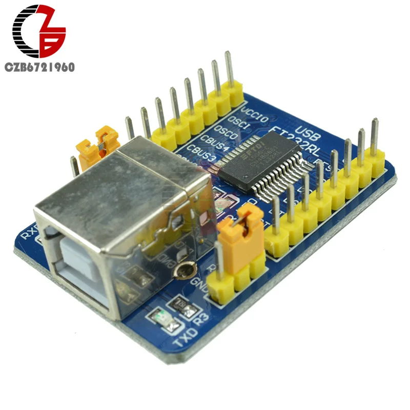 FT232RL USB к TTL последовательный адаптер конвейер квадратный Интерфейс Блок питания